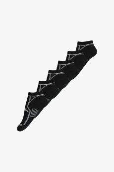 חבילת 6 זוגות גרביים צבע שחור